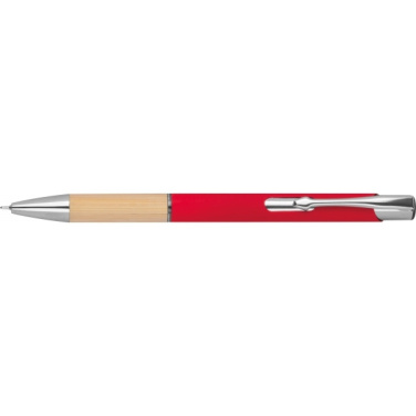 Logotrade promotional product picture of: Recycled ballpoint pen Naples