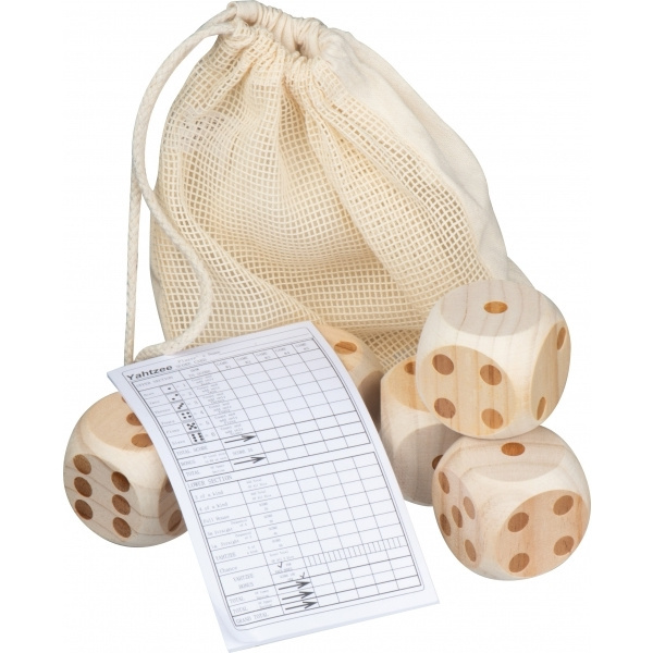 Logo trade promotional gifts image of: XXL dice set Las Vegas