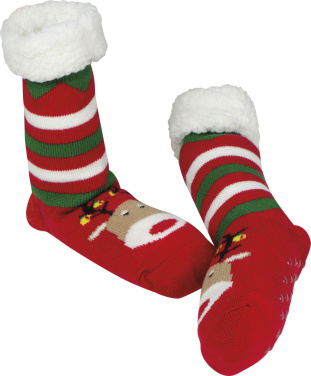 Logotrade promotional giveaway image of: Christmas socks Lund