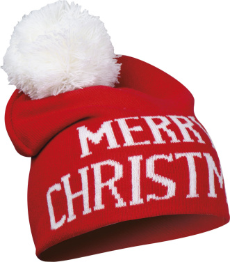 Logo trade promotional giveaway photo of: Christmas hat Whitehorse