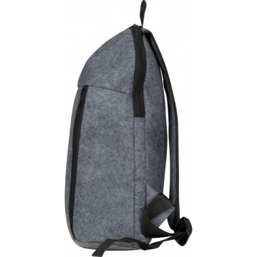 Logo trade corporate gifts image of: RPET Backpack Davos