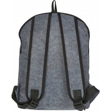 Logo trade promotional gifts picture of: RPET Backpack Davos