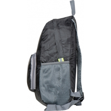 Logo trade promotional gifts image of: RPET backpack Salford