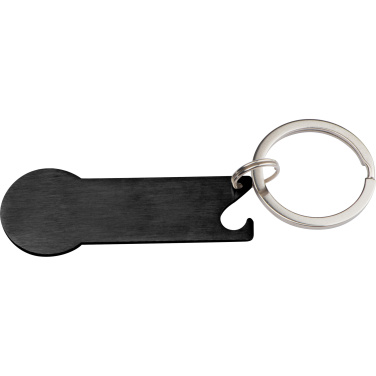 Logotrade business gift image of: Keyring with shopping cart chip STICKIT