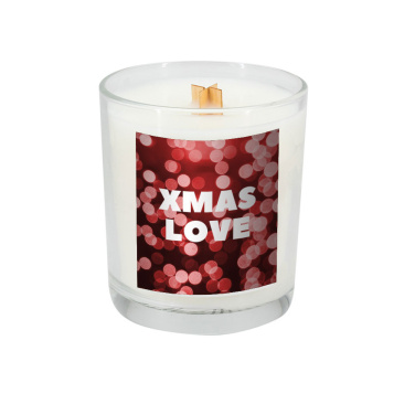 Logotrade business gifts photo of: Soy candle 190g Christmas love