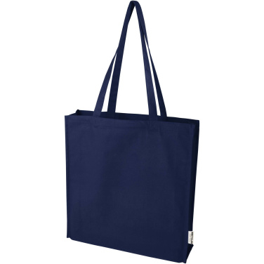 Logotrade promotional products photo of: Florida 270 g/m² GRS recycled gusset tote bag 14L