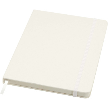 Logotrade promotional gift picture of: Bass A5 recycled hard cover notebook with lined pages