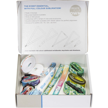 Logotrade promotional item image of: Sublimation lanyards sample box