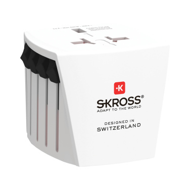 Logo trade promotional gift photo of: SKROSS World Travel Adapter MUV Micro