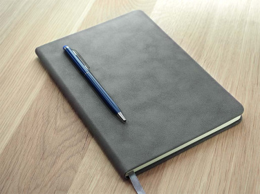 Logo trade promotional merchandise photo of: Magnetic notebook with a pen 124715100