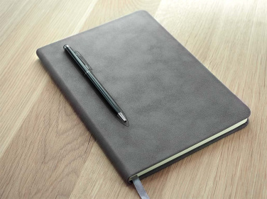 Logo trade promotional gifts picture of: Magnetic notebook with a pen 124715100