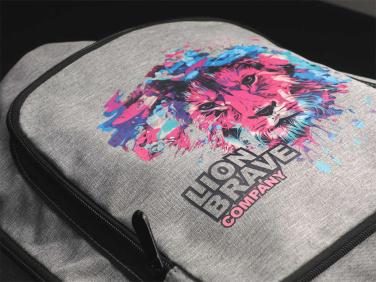 Logo trade promotional giveaway photo of: Drawstring backpack 123210500