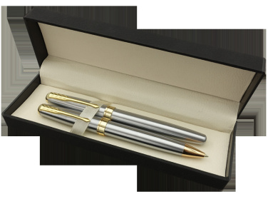 Logo trade business gifts image of: WINDSOR pen set 98003600