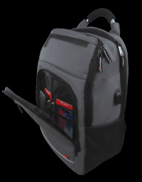 Logo trade business gifts image of: Laptop backpack 123815000