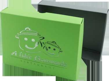 Logo trade business gift photo of: Box (11x9,3x1,8cm) 977037