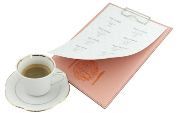 Logotrade promotional item image of: Clipboard menu 1028094