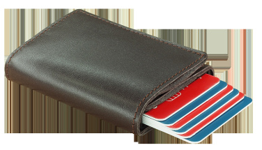 Logo trade promotional gifts image of: RFID wallet 541131