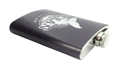 Logo trade promotional giveaways image of: Hip flask 425119