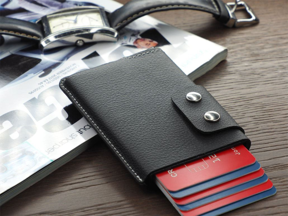 Logo trade promotional merchandise image of: RFID wallet 545157