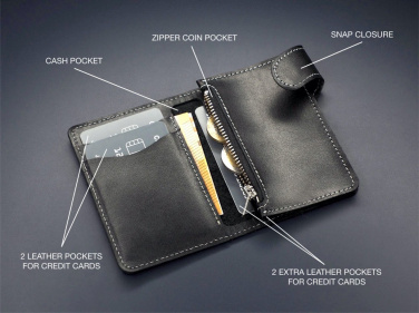 Logo trade promotional gifts image of: Wallet 1273131