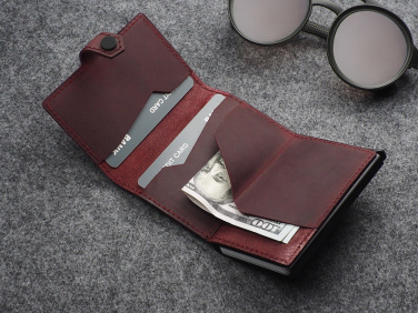 Logotrade promotional giveaway picture of: RFID wallet - Hunter Leather 2109284