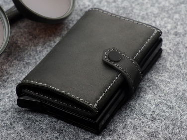 Logotrade promotional gift image of: RFID wallet - Hunter Leather 2109284