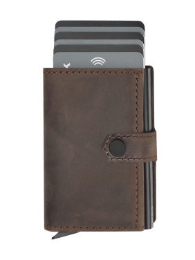 Logotrade business gift image of: RFID wallet - Hunter Leather 2109284