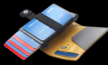 Logo trade promotional giveaways image of: RFID wallet 1230131