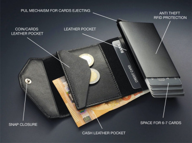 Logotrade promotional gift image of: RFID wallet 1249131