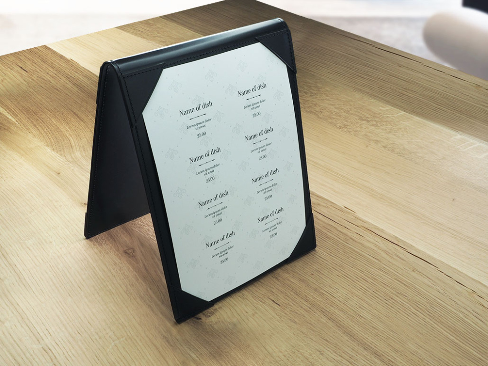 Logo trade promotional merchandise image of: Promo menu 1605094