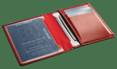 Logo trade promotional gifts image of: Document wallet 889067