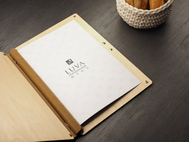 Logo trade promotional gifts image of: Menu cover 1665121