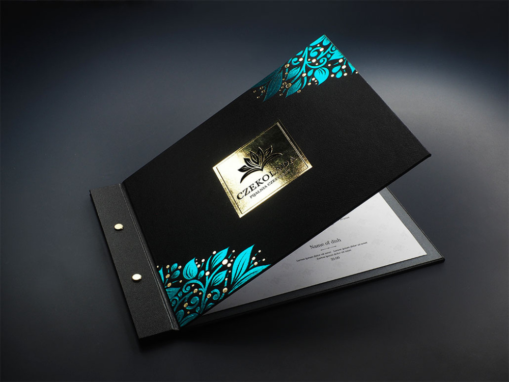 Logo trade promotional gift photo of: Menu cover 1681280