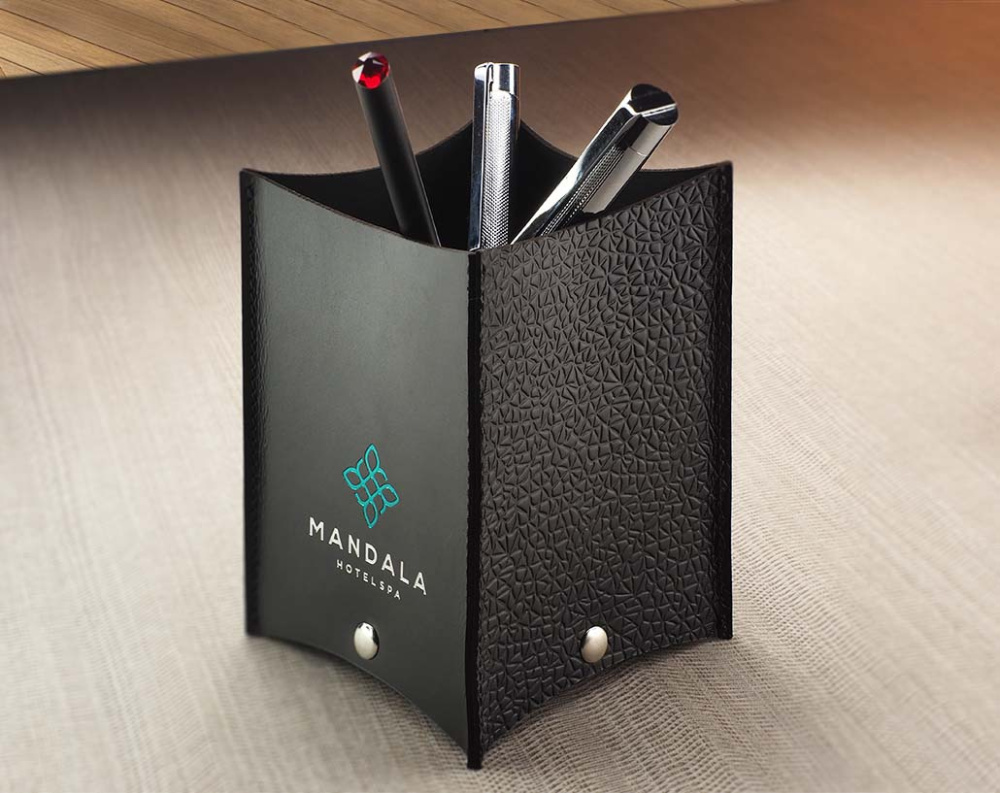 Logo trade promotional products image of: Pen holder 1659281