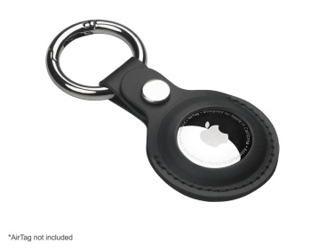 Logo trade promotional merchandise image of: Keyring with holder for AirTag 1914094