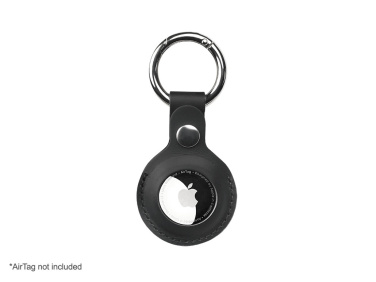 Logo trade corporate gifts image of: Keyring with holder for AirTag 1914094