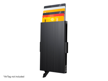 Logo trade promotional giveaway photo of: RFID credit card case with holder for AirTag 2163155