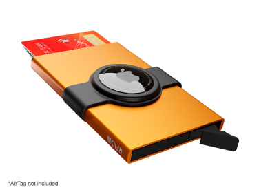 Logo trade advertising products image of: RFID credit card case with holder for AirTag 2163108