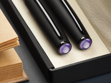 Logo trade promotional giveaway photo of: Amethyst Pen set  1288036