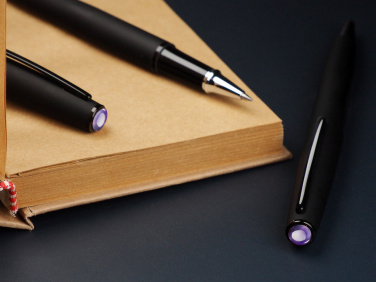 Logotrade advertising product picture of: Amethyst Pen set  1288036