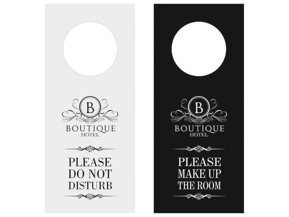 Logo trade promotional gifts picture of: DND door sign 1007117