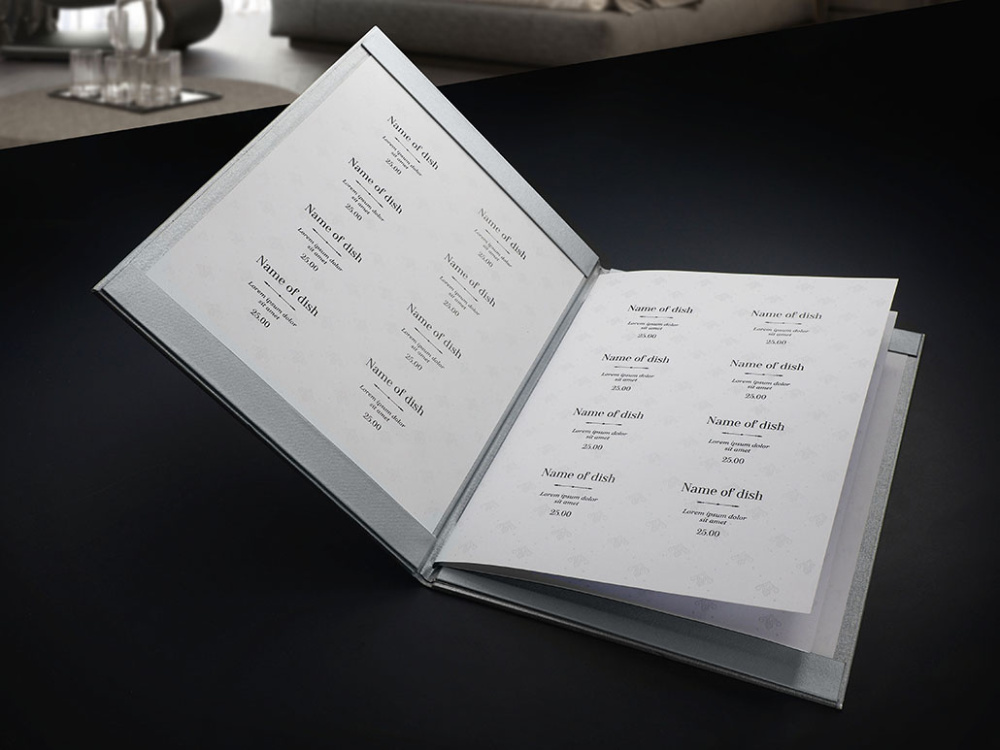 Logo trade promotional products picture of: Menu cover 1679280