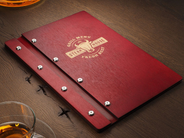 Logo trade promotional gifts image of: Menu cover 1860121