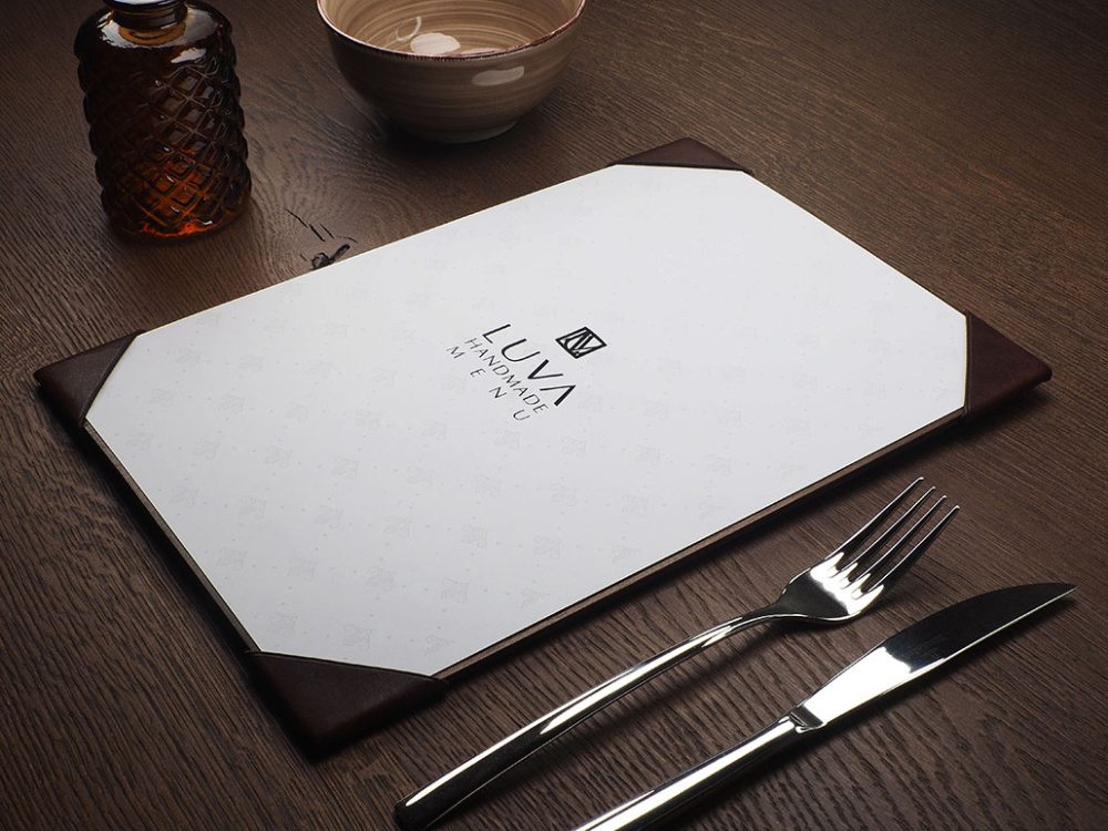 Logo trade promotional item photo of: Menu pad 1869121