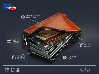 Logotrade promotional giveaways photo of: Minimal wallet 1932141