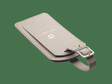 Logo trade promotional merchandise image of: Luggage tag 1155113