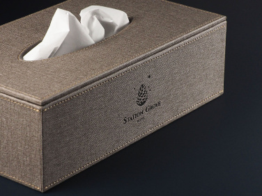 Logo trade promotional giveaways picture of: Tissue box 992321