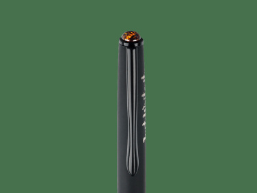 Logotrade promotional item picture of: Ball pen with AMBER stone 2070036