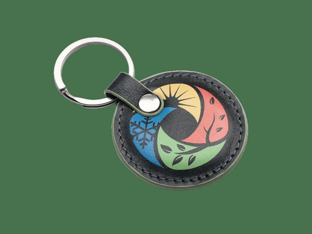 Logo trade promotional items picture of: Keyring 2086131