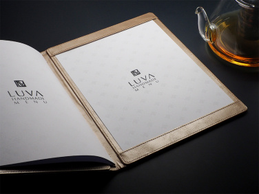 Logo trade promotional giveaways image of: Menu cover Fine Dining Pro 2013322